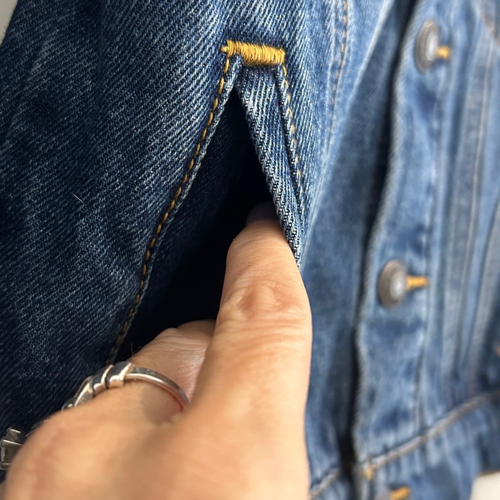 Levi's® Little Boys Denim Trucker Jacket |Size 5 - Picture 8 of 14